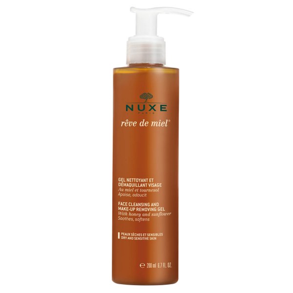 nuxe rve de miel gel limpiador desmaquillante 200ml